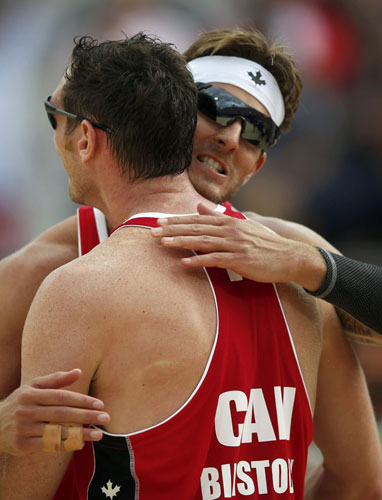 Men's beach volleyball preliminary matches