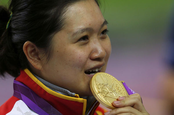 Guo wins women's shooting 10m air pistol