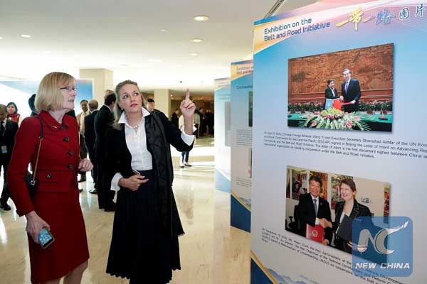 UN exhibits captures Belt, Road