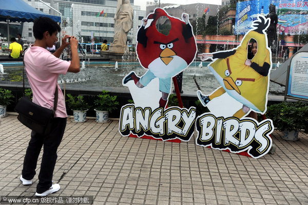 Angry Birds land on Window of the World Park