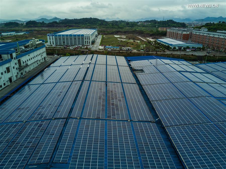 E China's rooftop photovoltaic power station generates 75m kWh of electricity