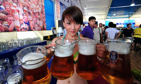 Premium beers reach dizzying heights