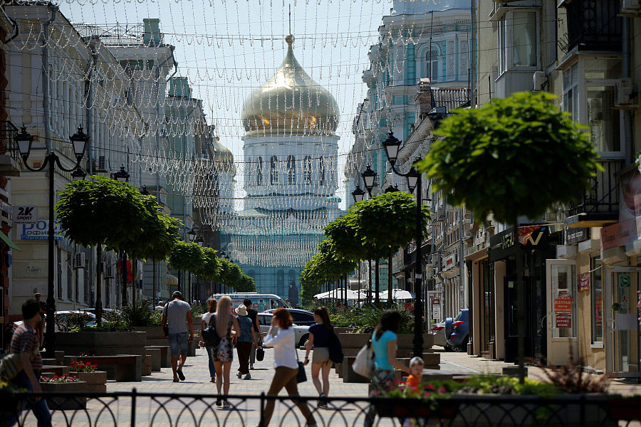 The wonderful city landscapes of Rostov-on-Don