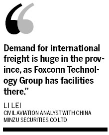 Henan aviation firm to take stake in Cargolux