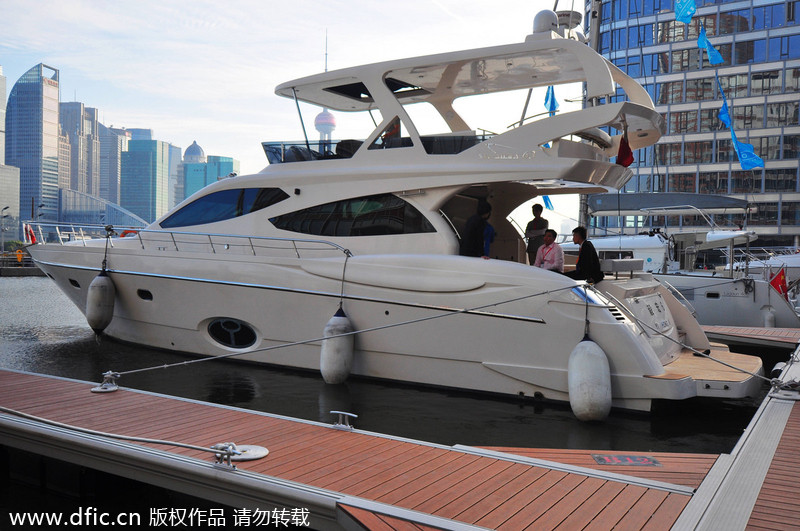 Boat show opens in Shanghai