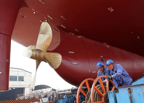 Chinese shipyards to challenge South Korea's dominant rivals