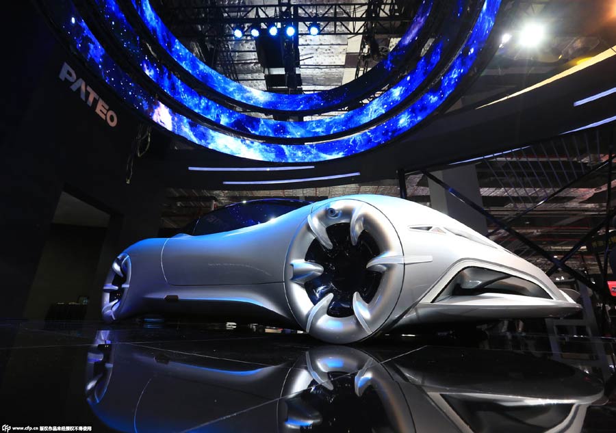 Concept cars in spotlight at Shanghai auto show