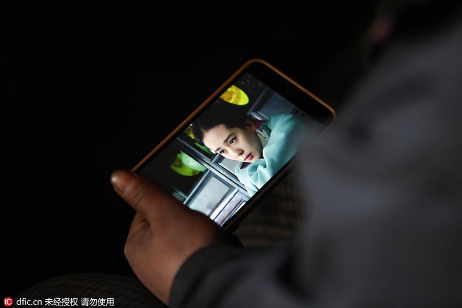 Women miners on the job at Huaibei mine