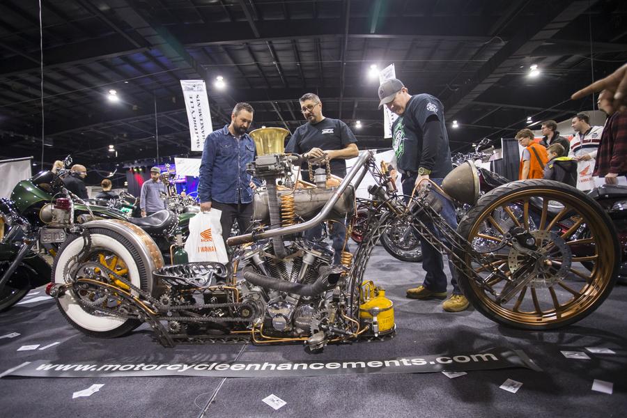 2017 North American Intl Motorcycle Supershow held in Toronto