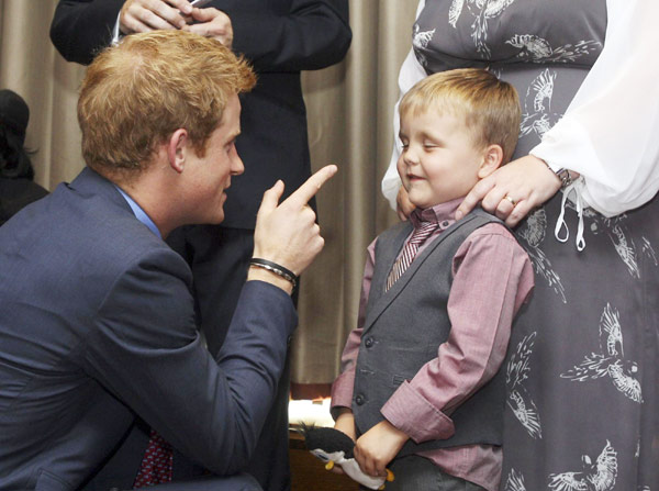 Prince Harry's first appearance since nude pics