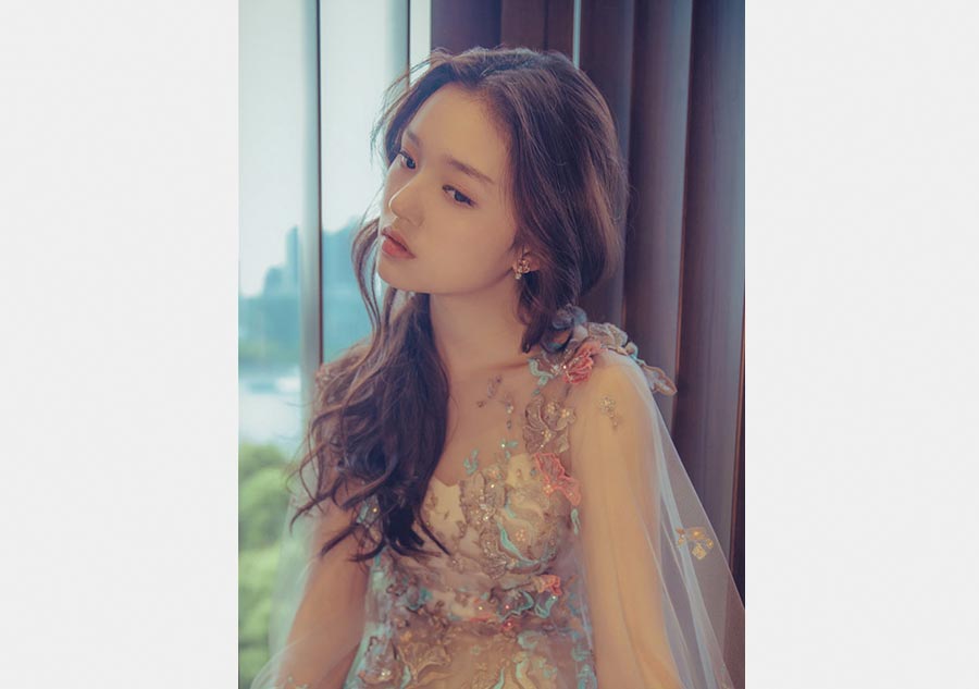 Vintage style photos of Lin Yun