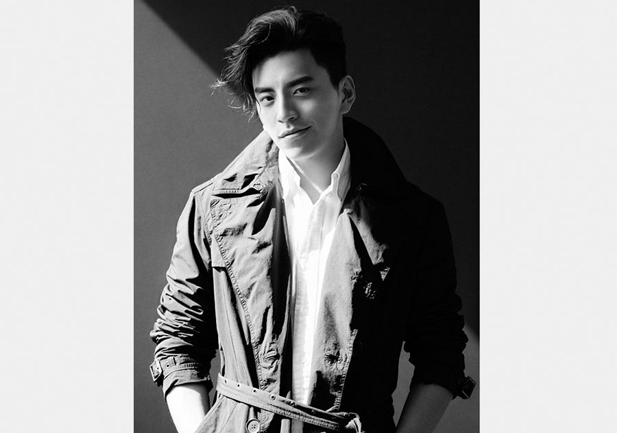 Darren Wang in monochromatic photos