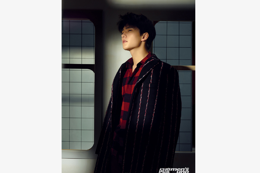 Actor Yang Yang poses for Men's Uno magazine