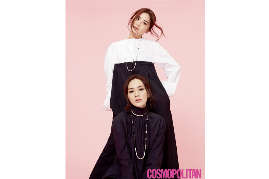 HK music group Twins' fashion shoot