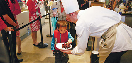 Science sweetened with chocolate