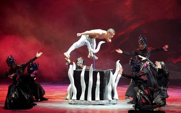 Shaolin play spotlights martial arts at Expo