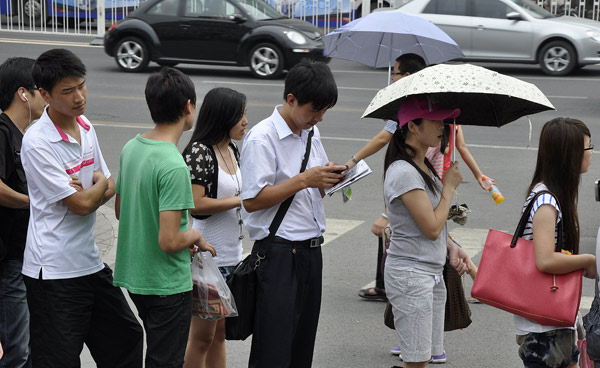 Students' summer pilgrimage to top universities