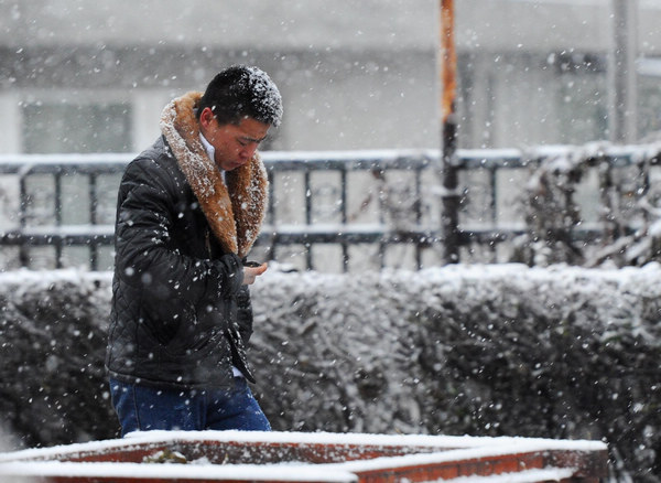 Highways closed as snowstorms hit NE China