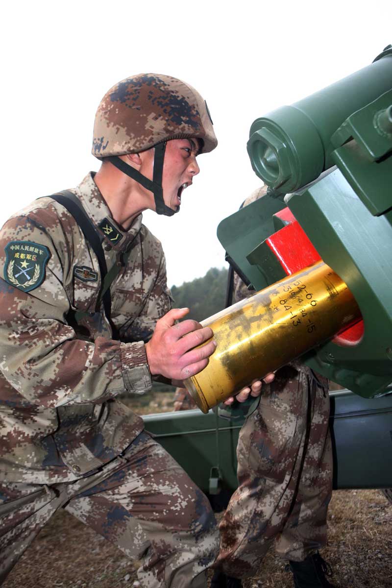 Soldier tactical training in SW China