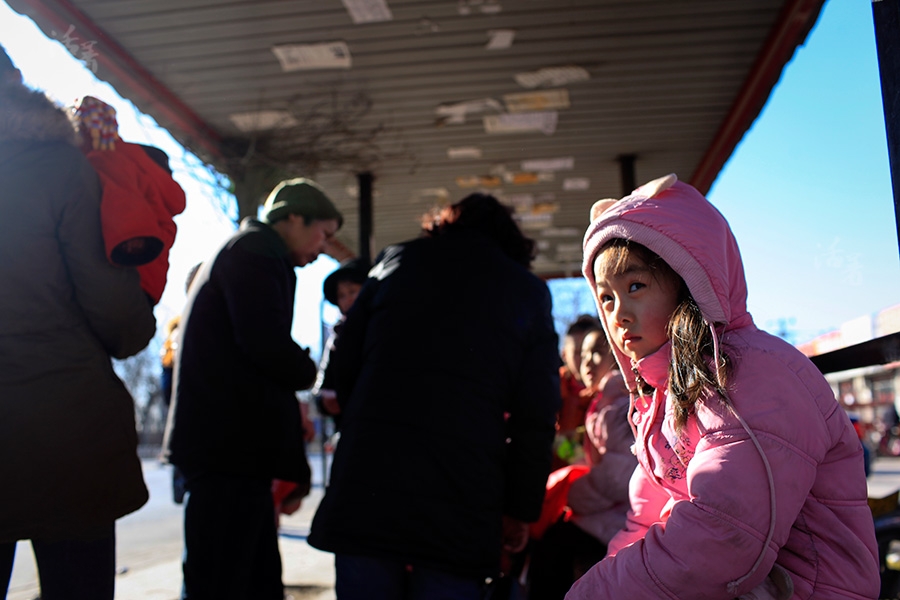 Migrant children at Spring Festival gala