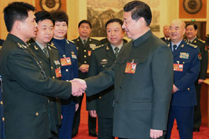 PLA Honor Guard debuts female members