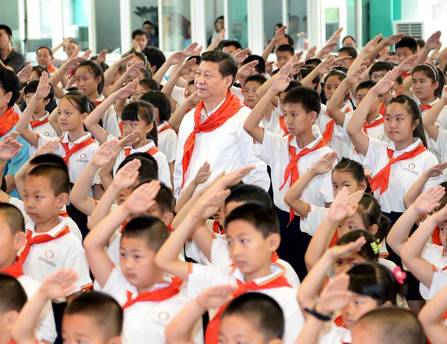 Xi urges socialist values for children