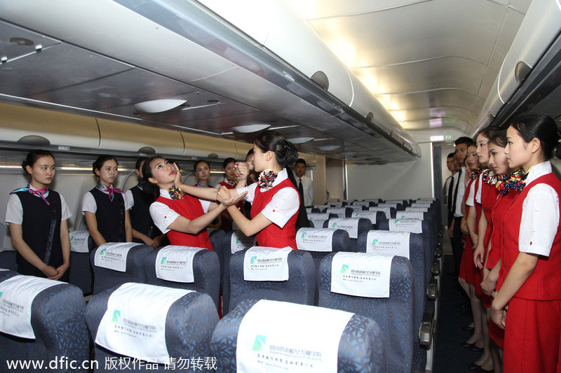 Kungfu flight attendants train for terror