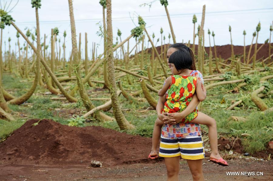 Typhoon Rammasun affects 2.8 m in Guangxi, Guangdong