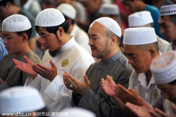 Chinese Muslims celebrate Eid al-Fitr