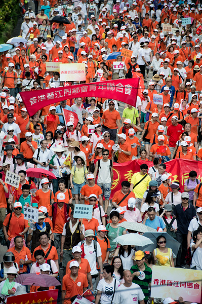 March decries 'Occupy Central'