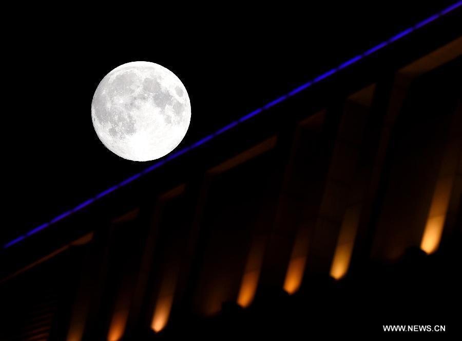 Fascinating full moons around China