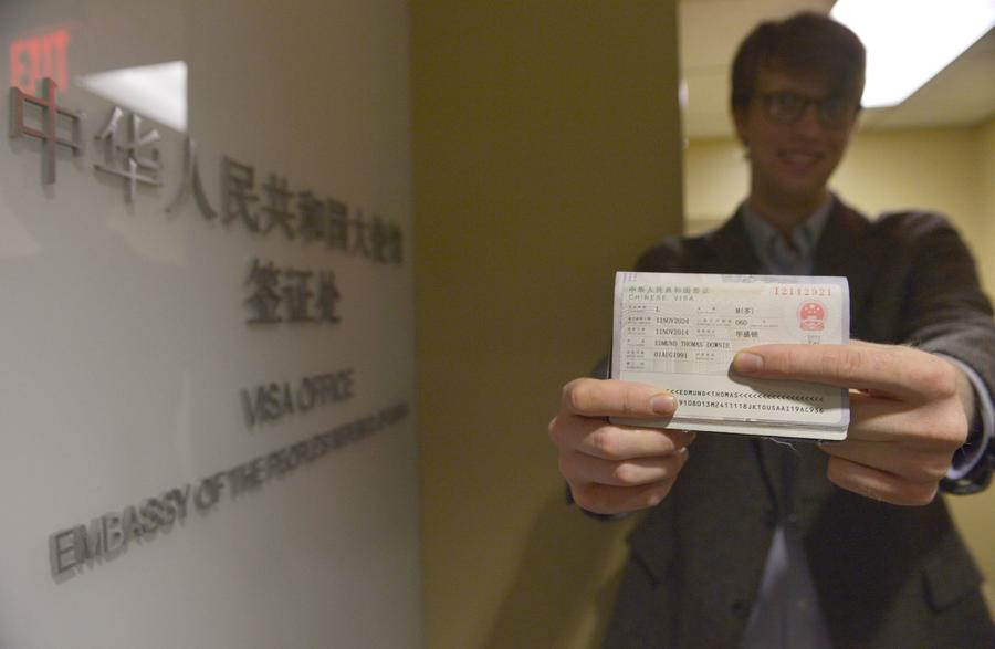 Long-term visas issued for China, US citizens