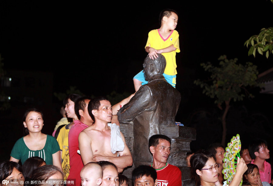 In photos: Group watching