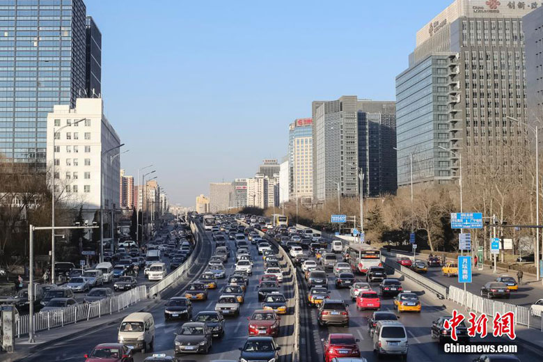 Christmas Eve a congested night in Beijing