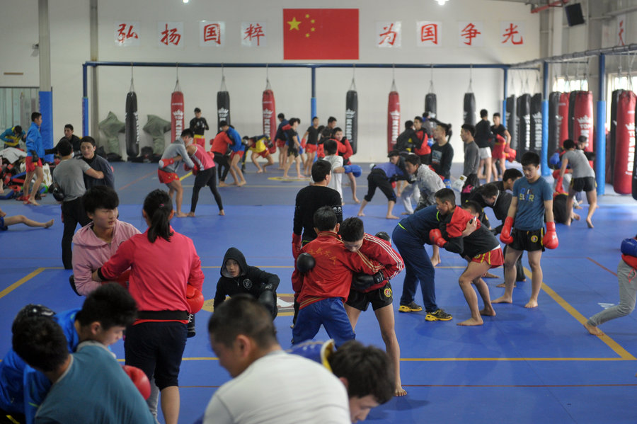 Boxing club makes men out of boys