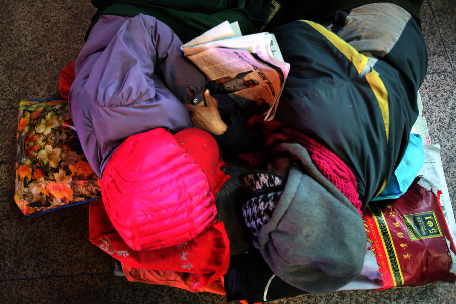 Sleeping snapshots during <EM>chunyun</EM>