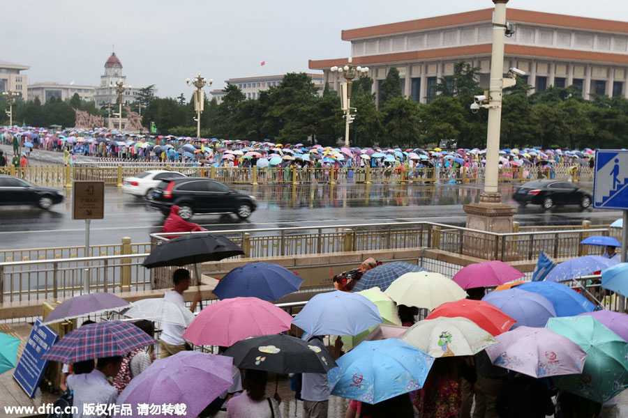 Thunderstorms to hit central, south China