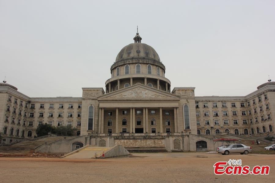 Replica of the Capitol abandoned