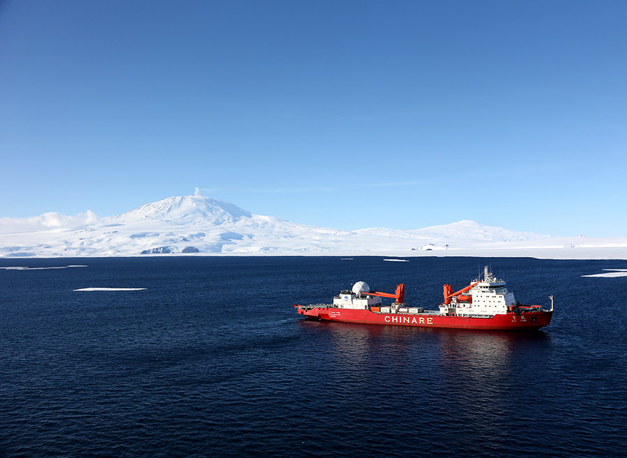 China's icebreaker 'Snow Dragon' reaches Ross Sea in Antarctica