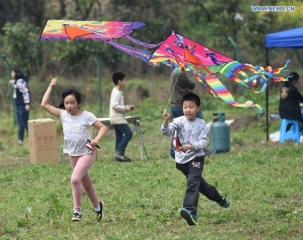 Celebrate spring by flying kites