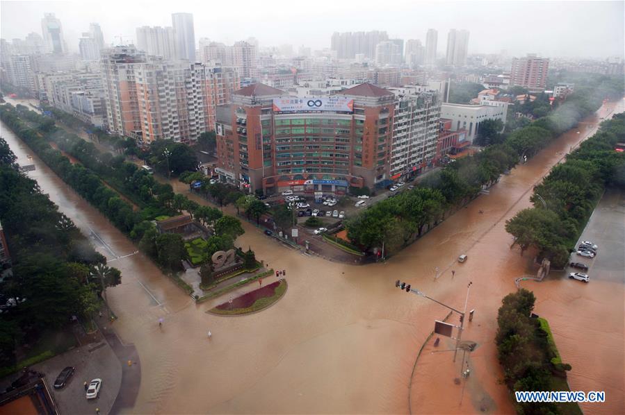 Typhoon Meranti causes extensive damage in East China