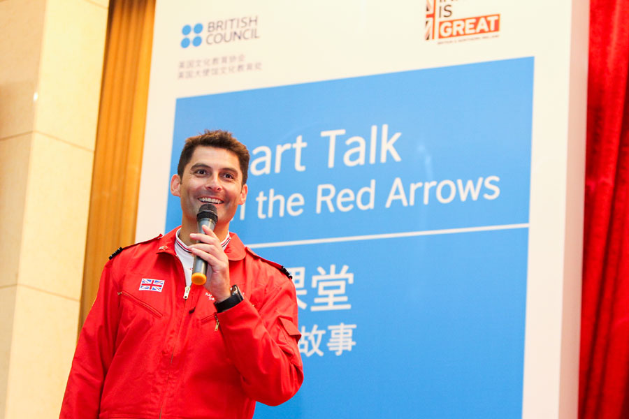 Red Arrows hit the mark with smart talk