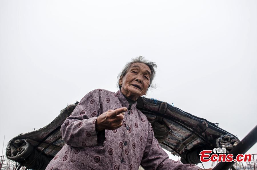 80-year-old woman stays active rowing boat for 30 years