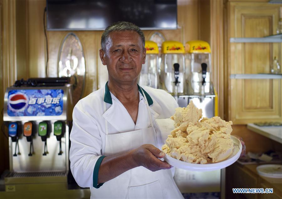 Oldest ice cream shop in NW China's Xinjiang