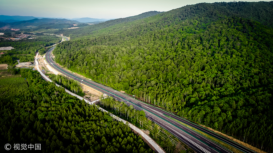 Experience beauty of autumn along the roads