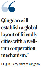 Qingdao works to become Silk Road hub