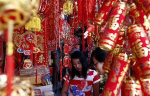 Overseas students celebrate Chinese New Year