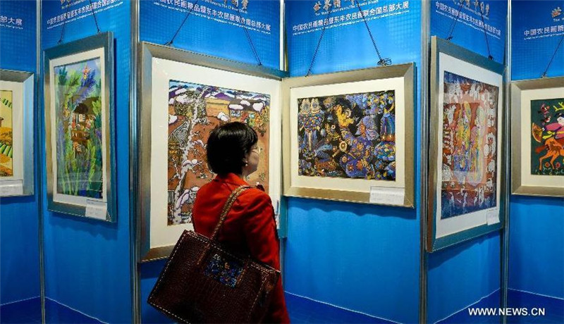 Chinese farmers' paintings presented at UN