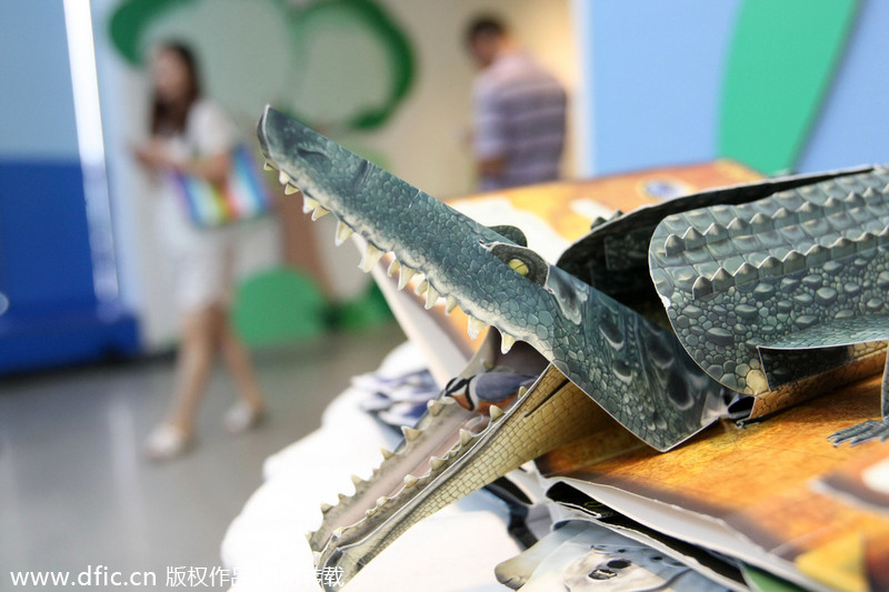 Pop-up books on show in Shanghai