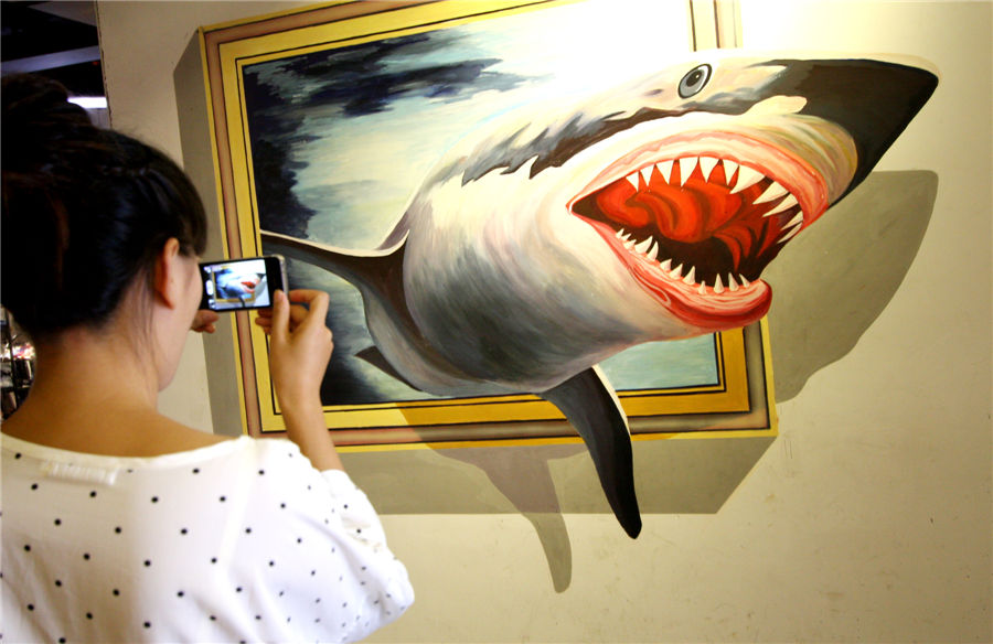 3D murals attract audiences in Jiangsu